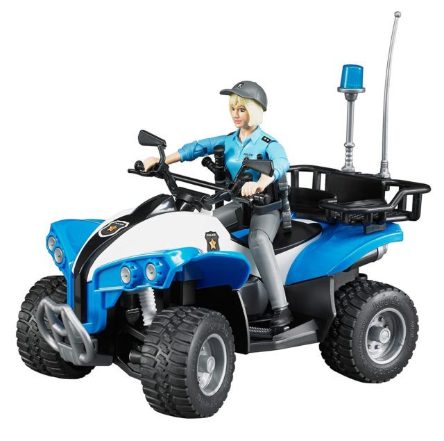 Bruder bWorld Police Quad with Accessories (B63010)