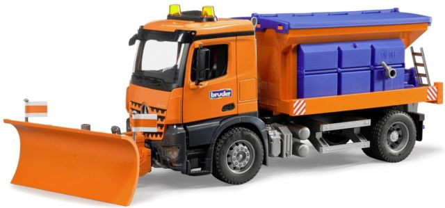 Bruder MB Arocs Winter Service Lorry with Snow Plough (03685)