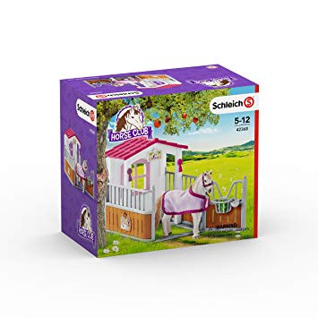 Schleich Horse Club Horse stall with Lusitano Mare (42368)