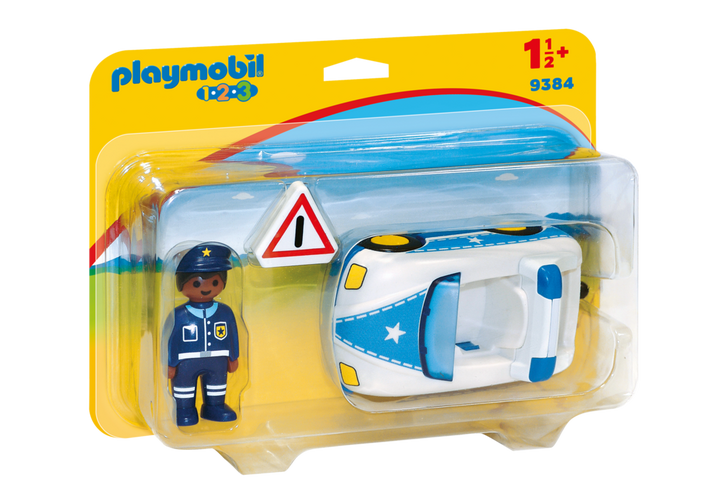 Playmobil 1.2.3 Police Car (9384)