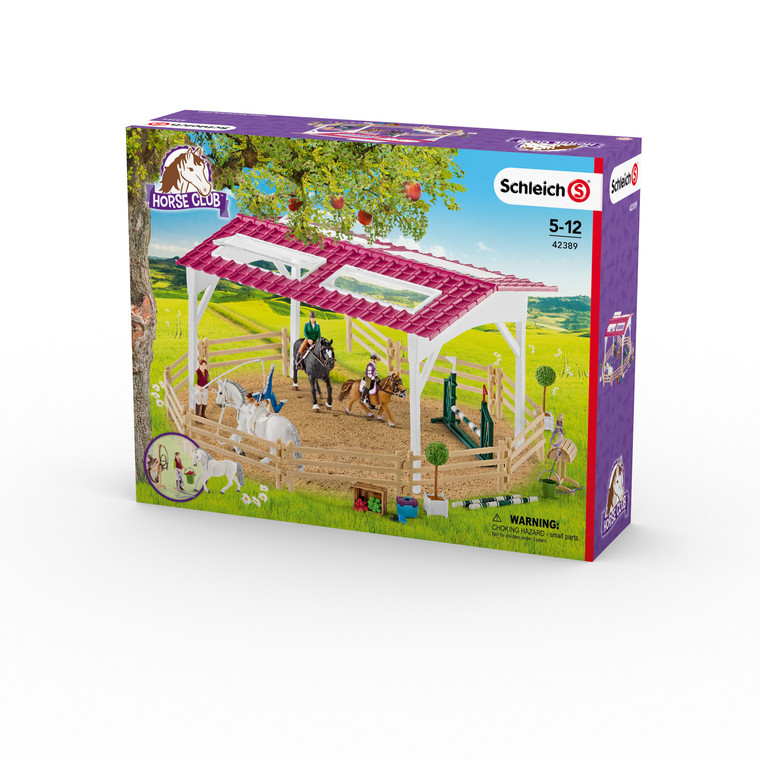 Schleich Riding School with Riders and Horses (42389)