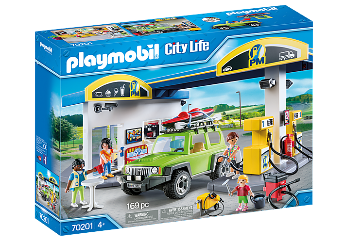 Playmobil City Life Gas Station (70201)
