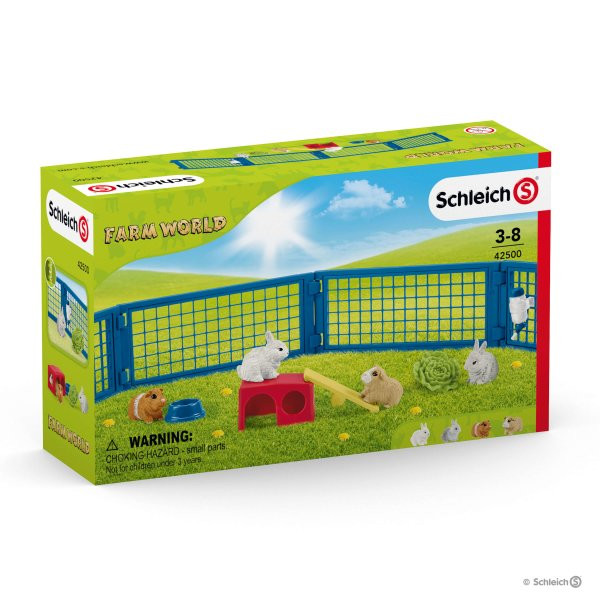 Schleich Rabbit and Guinea Pig Hutch (42500)