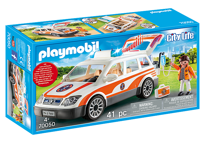 Playmobil Emergency Car with Siren (70050)