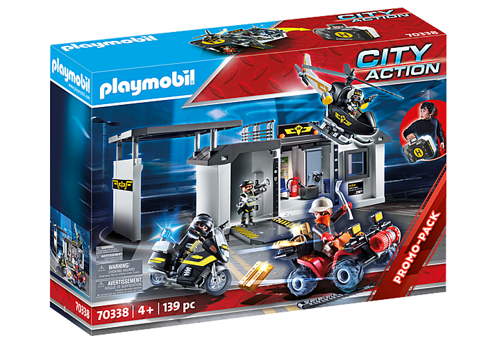 Playmobil Take Along Tactical Unit Headquarters (70338)