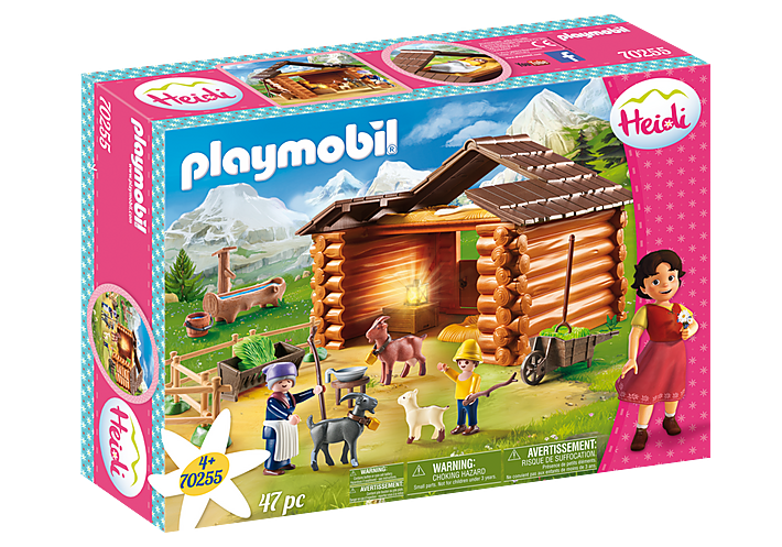 Playmobil Heidi Peter's Goat Stable (70255)