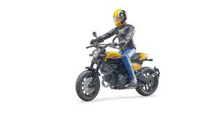 Bruder bWorld Scrambler Ducati with Driver (63053)