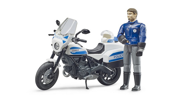 Bruder bWorld Polive Motorbike & Policeman (62731)