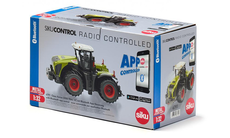 Siku Claas Xerion 5000 TRAC VC with Bluetooth app control (6791)