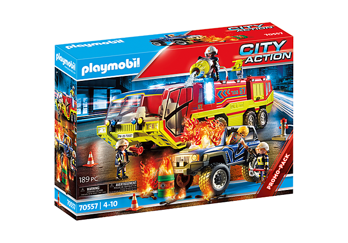 Playmobil City Action Fire Engine with Truck (70557)