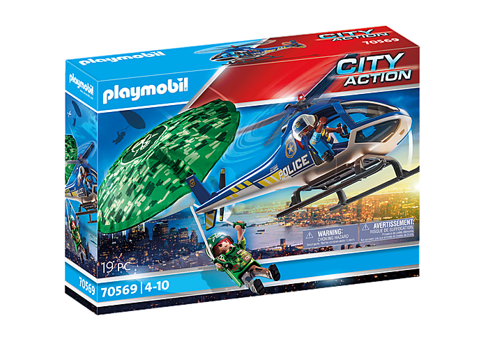 Playmobil Police Parachute Search (70569)