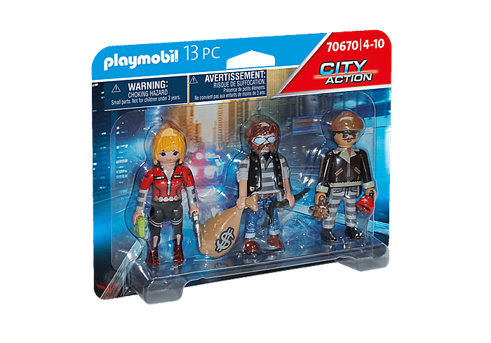 Playmobil Thief Figure Set (70670)