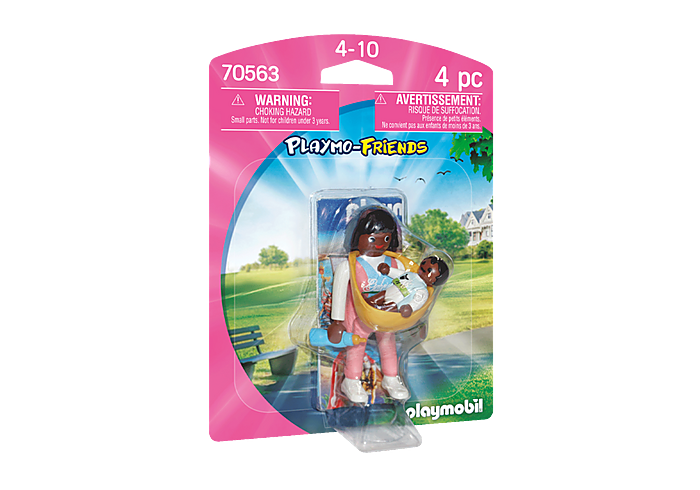 Playmobil Playmo-Friends Mother with Baby Carrier (70563)