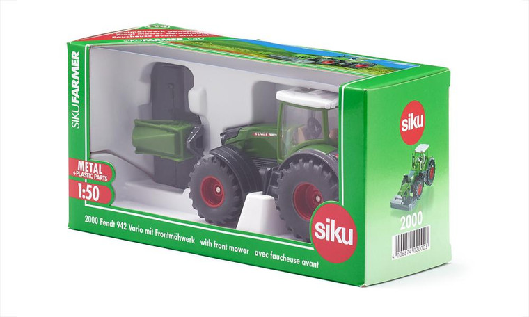 Siku 1:50 Fendt 942 Vario Tractor with Front Mower (2000)