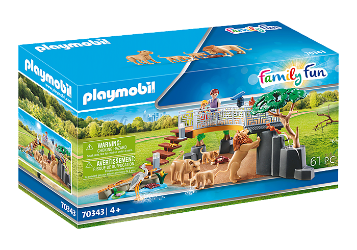 Playmobil Outdoor Lion Enclosure (70347)