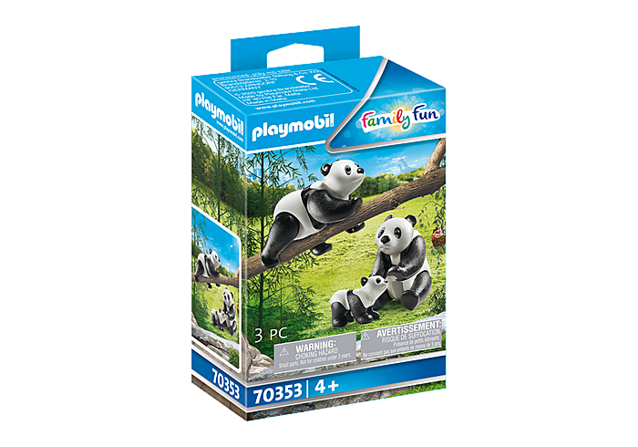 Playmobil Pandas with Cub (70353)