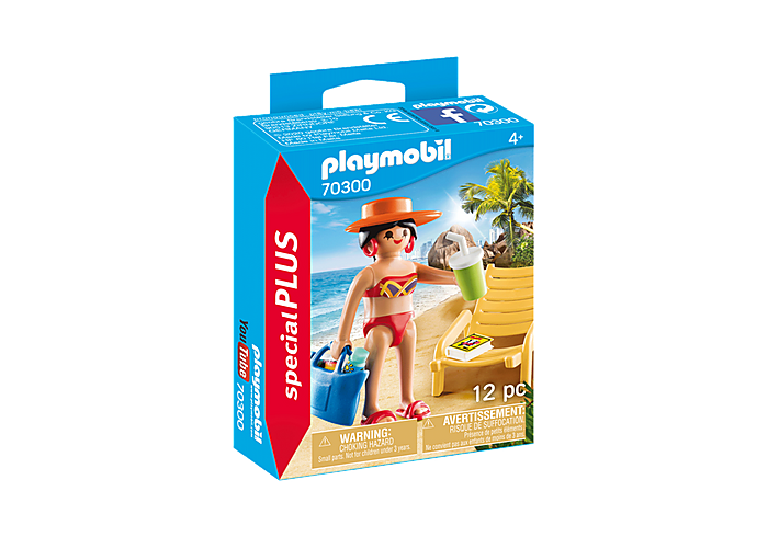 Playmobil Special Plus Sunbather with Lounge Chair (70300)