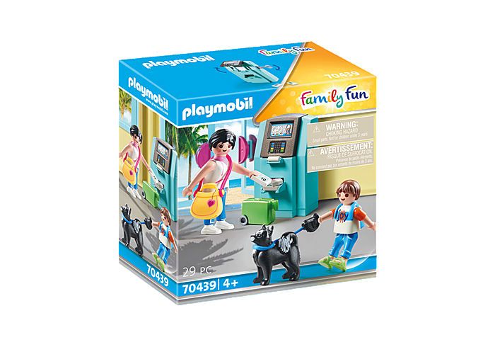 Playmobil Family Fun Tourists with ATM (70439)