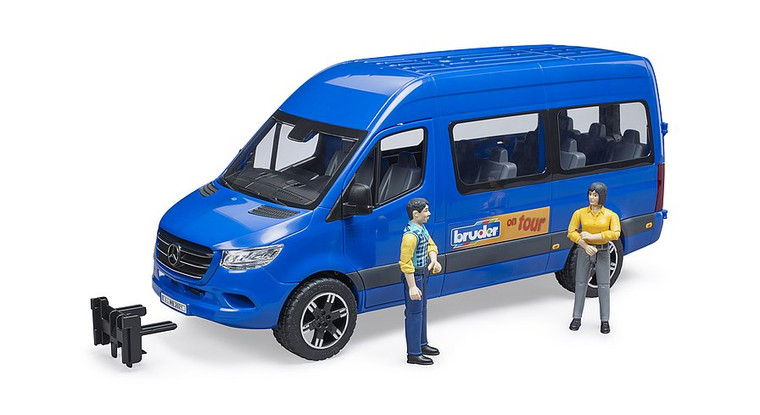 Bruder Mercedes Benz Sprinter Transfer with Driver and Passenger (02670)