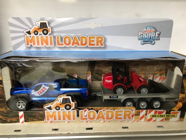 Kids Globe SUV with Trailer and Shovel (0207)