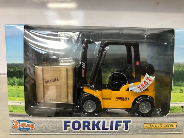 Kids Globe Forklift with Light and Sound (0224)