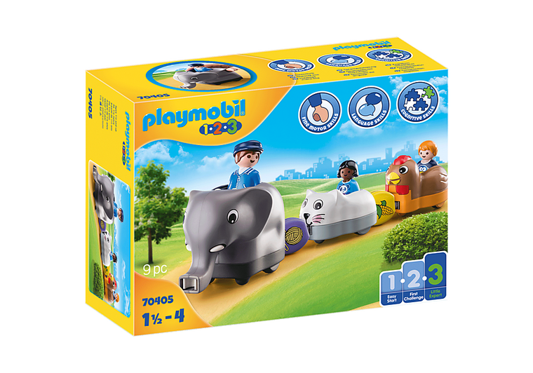 Playmobil 1.2.3 Animal Train (70405)