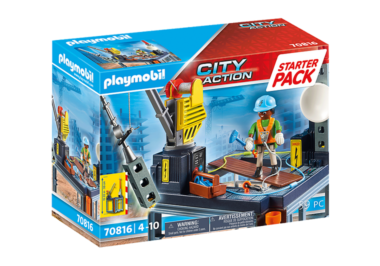 Playmobil Construction Site Starter Pack (70816)