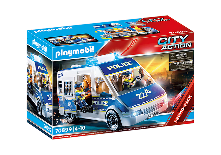 Playmobil Promo Police Van with Lights & Sound (70899)