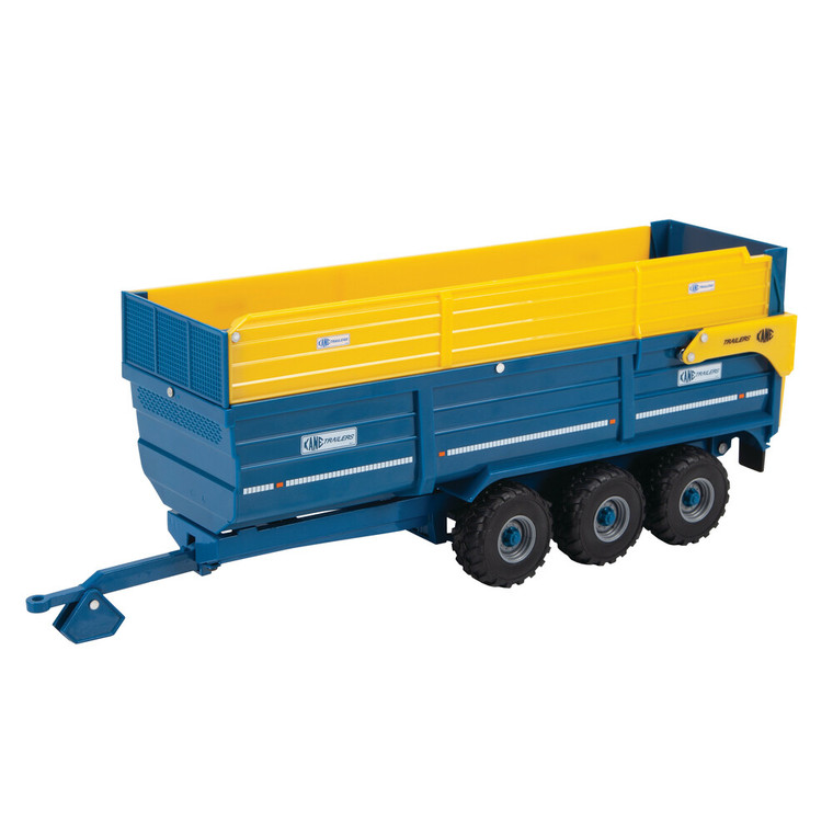 Kane Tri-Axle Halfpipe Silage Trailer (43284)