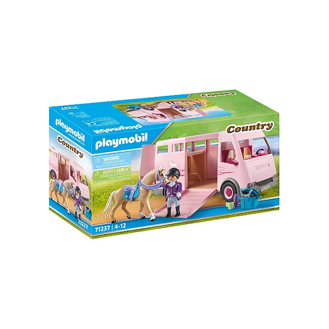 Playmobil Horse Transporter with Trainer (71237)