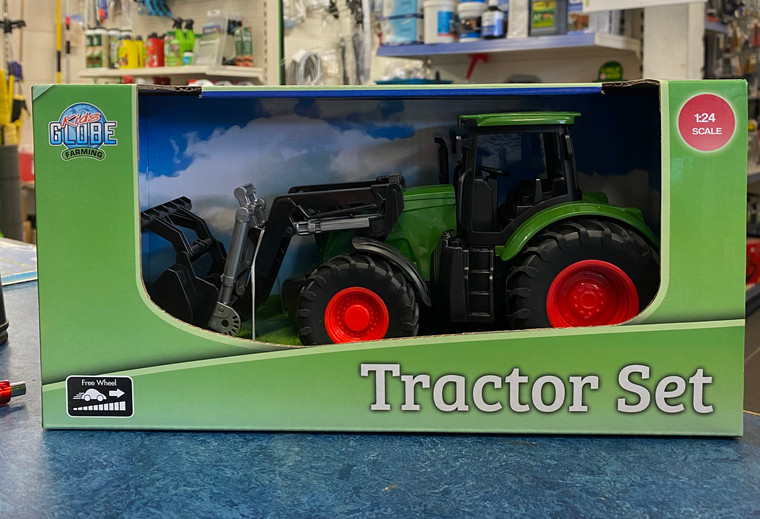 Kids Globe Tractor with Front Loader (0472)