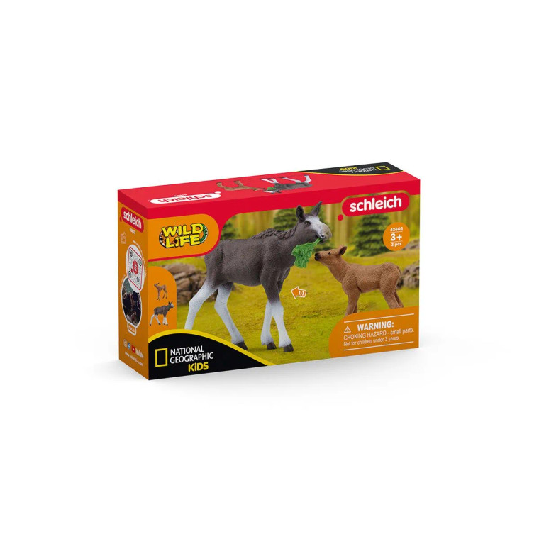 Schleich Moose Family (42603)