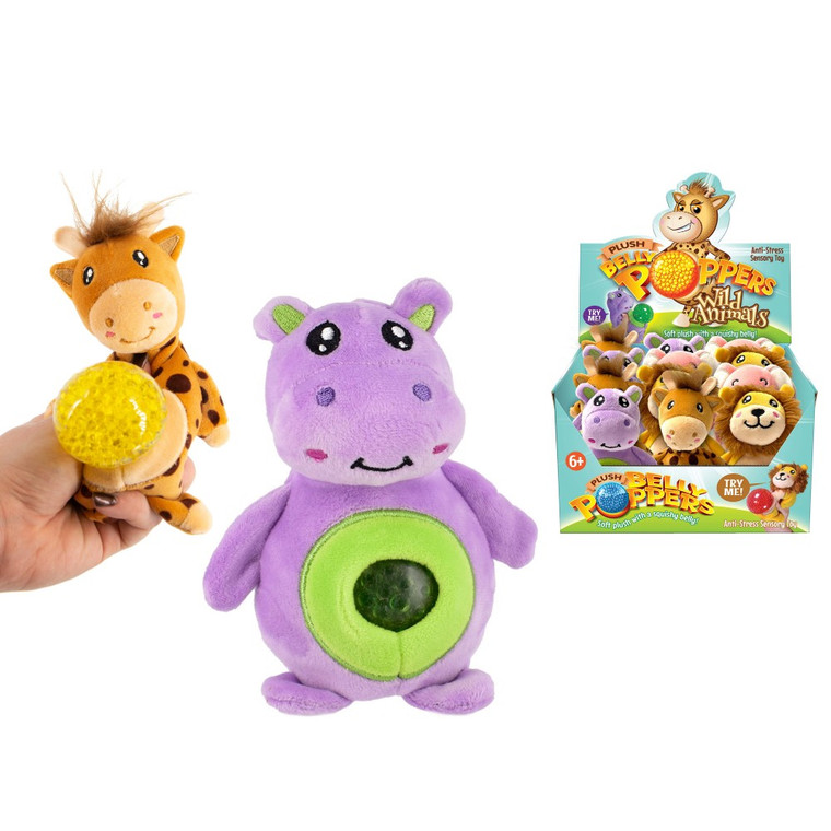 Plush Belly Poppers Wildlife