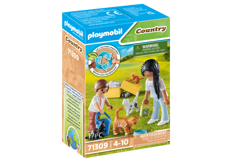 Playmobil Cat Family (71309)