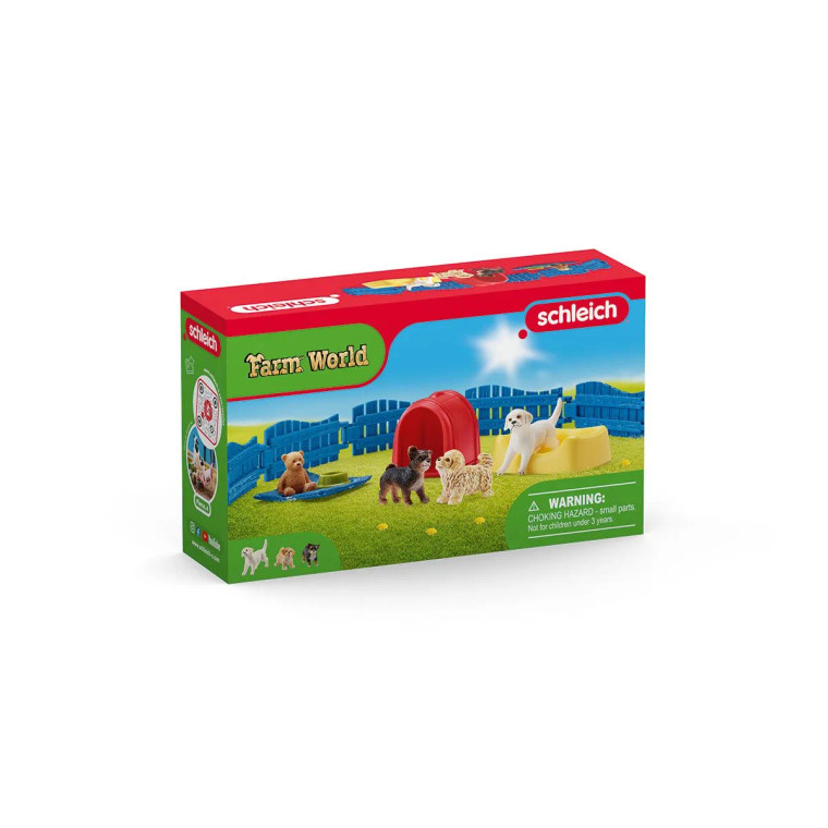 Schleich Puppy Pen (42480)