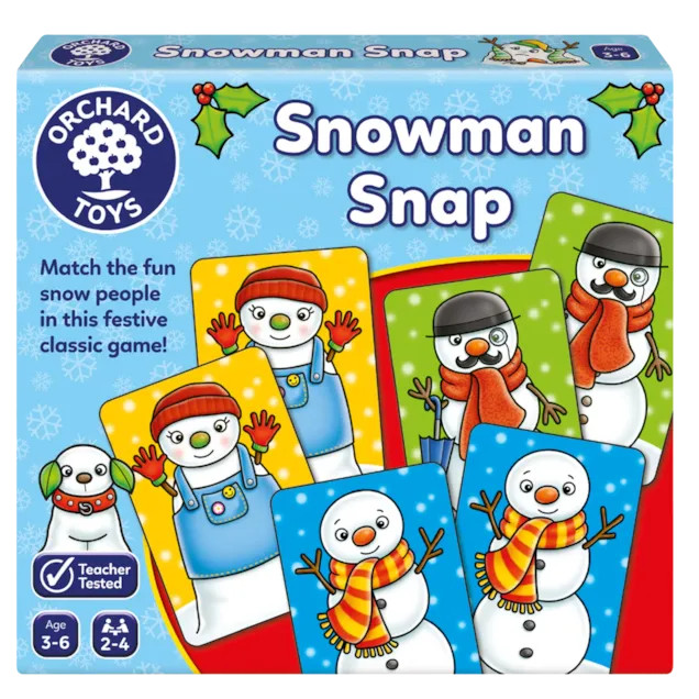 Orchard Toys Snowman Snap Mini Game (O18/373)