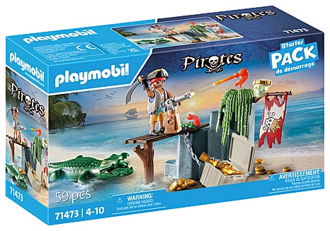 Playmobil Pirate with alligator (71473)