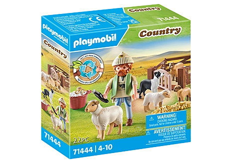 Playmobil Young Shepherd with flock of sheep (71444)