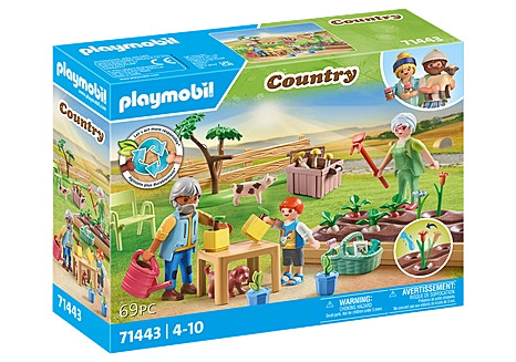 Playmobil Vegetable Garden with Grandparents (71443)