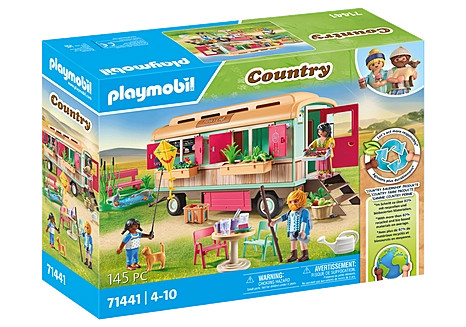 Playmobil Cosy Cafe with vegetable garden (71441)