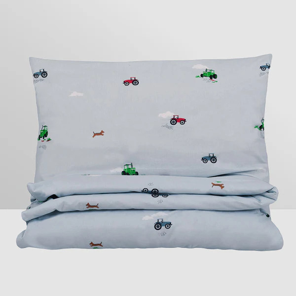 Tractor Ted & Midge Duvet Cover & Pillowcase- Single 