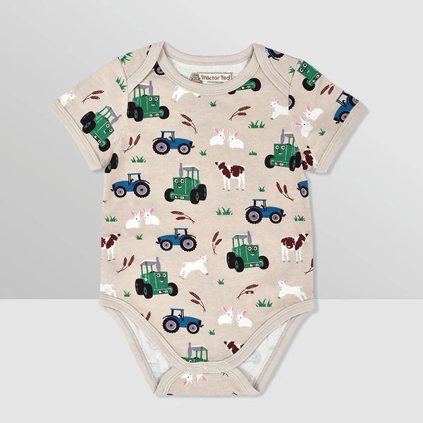 Tractor Ted Baby Vest 