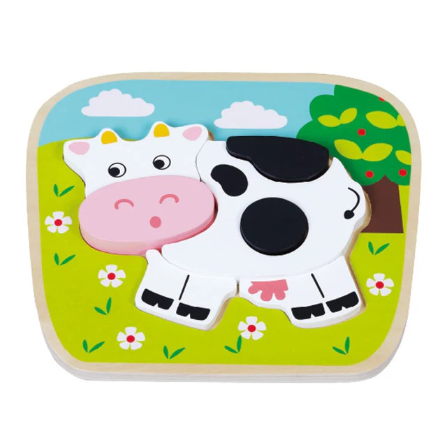 Cow Raised Puzzle 