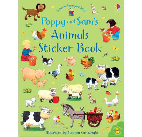 Poppy & Sam Animals Sticker Book 