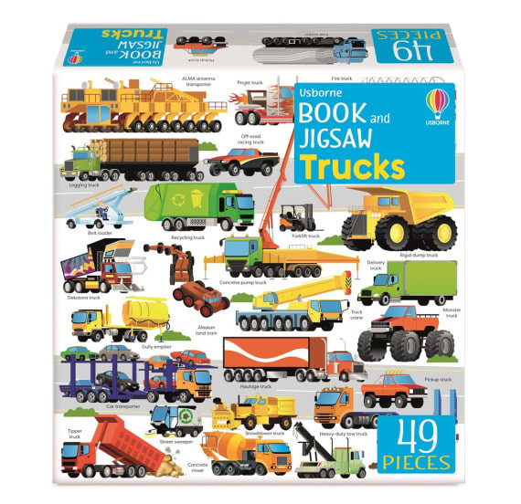 Book & Jigsaw Trucks 