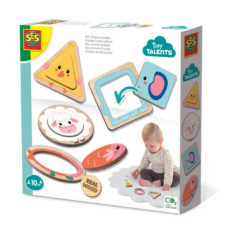 SES Tiny Talents Duo Shapes Puzzles (13130)