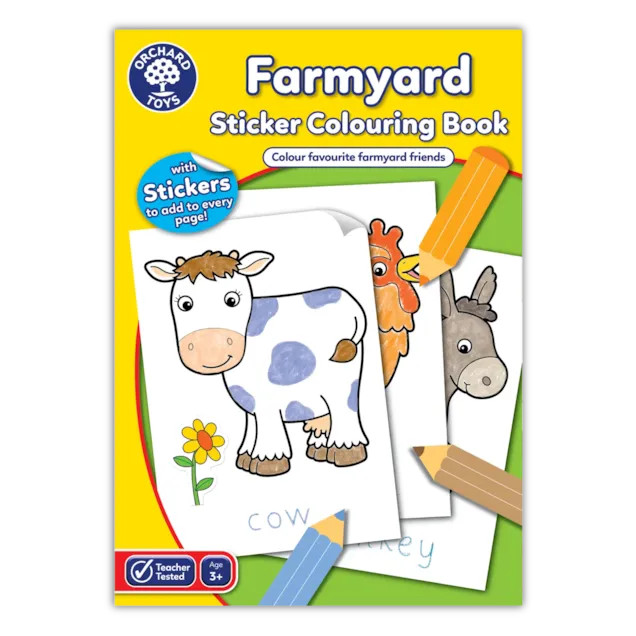 Farmyard Colouring Book