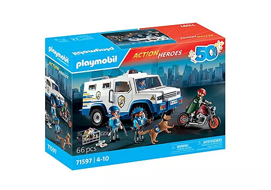 Playmobil Police Money Transporter (71597)