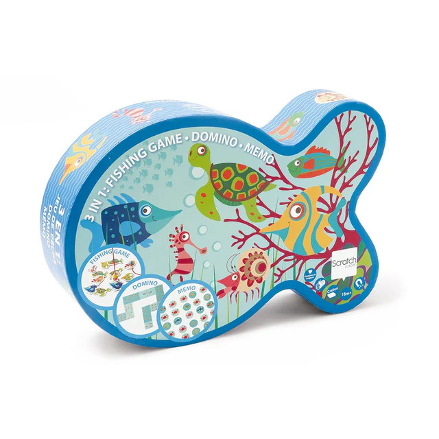 Scratch Game 3-in-1 Fishing Game