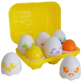 Tomy Toomies Hide & Squeak Eggs (E73560)